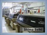 Shima Seiki: series FF122, computerized flat knitting machines.