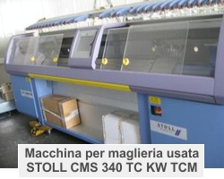 Stoll CMS 340 - macchina per maglieria usata